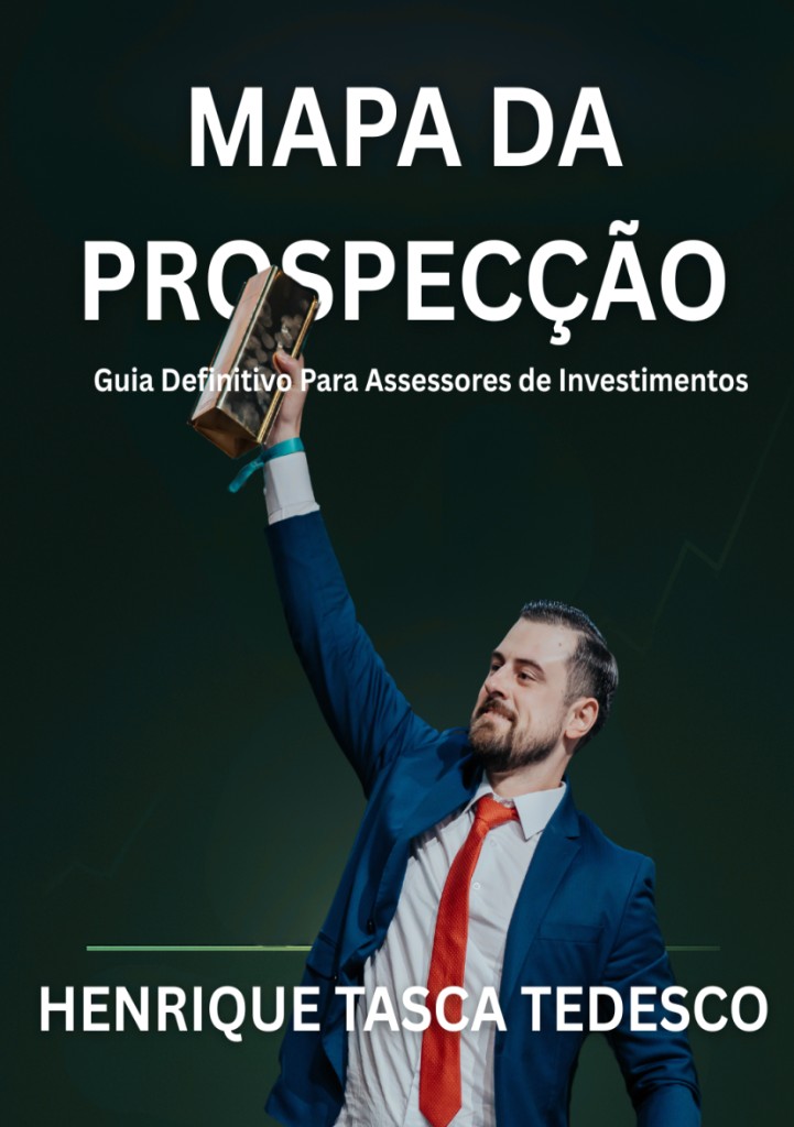 Capa do livro Mapa da Prospecção — guia para assessores de investimentos